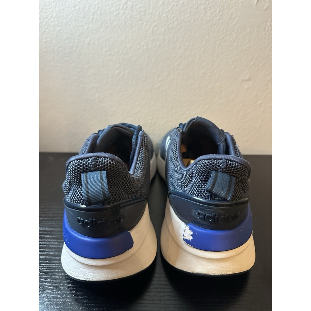 Adidas Racer TR21 Mens Size 10 Blue Athletic Running Walking Shoes Sneakers - Picture 6 of 9